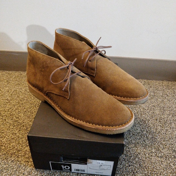 suede chukka boots crepe sole